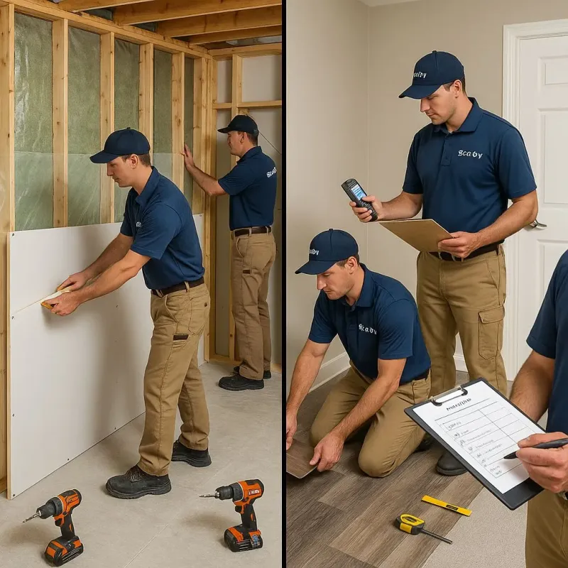Repairs and Reconstruction process in Glasford, IL
